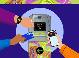 More ways to tap and go 